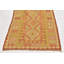 Tapis en laine rouge/doré 3 pi 3 po x 5 pi 2 po one-of-kind main-noué la new age Elland