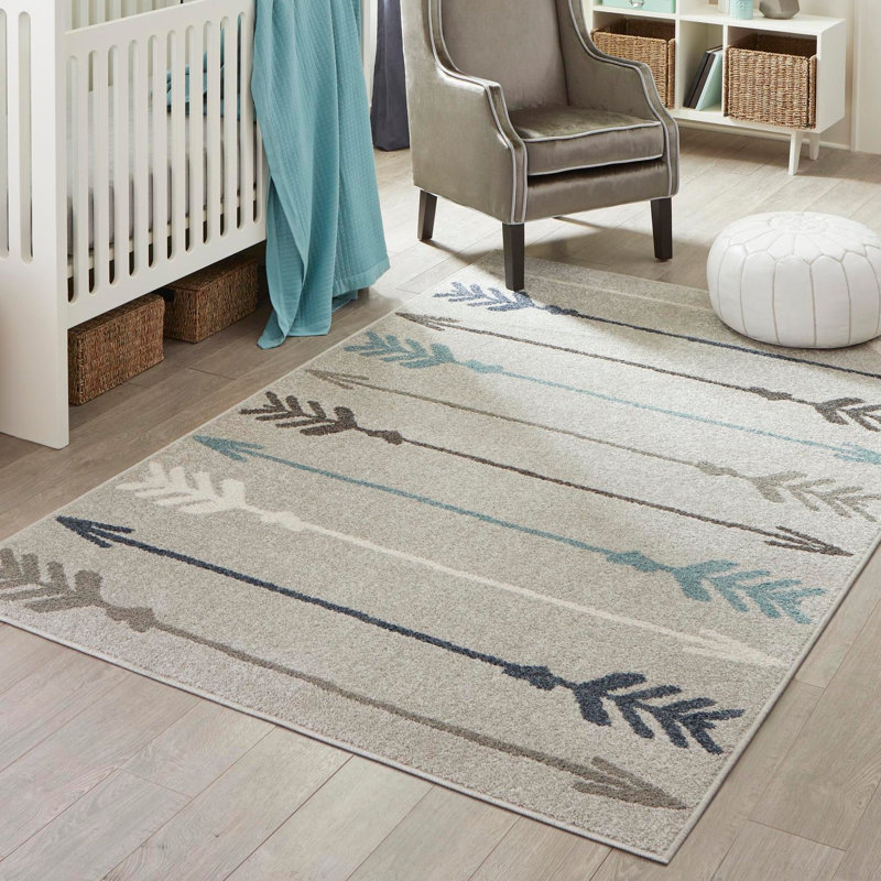 Dryden Geometric Indoor Rug, Rectangle 5'3" x 8'