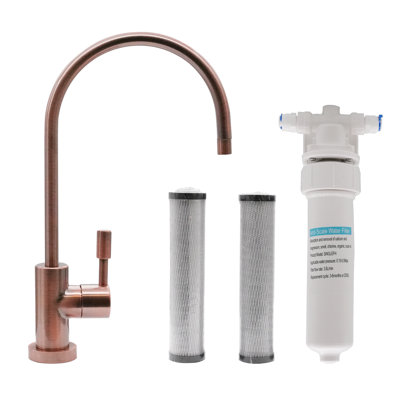 Westbrass Kitchen Faucet with Soap Dispenser