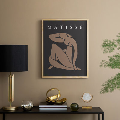 Matisse CCCLXXVII Framed Print Framed Print - Solid Wood