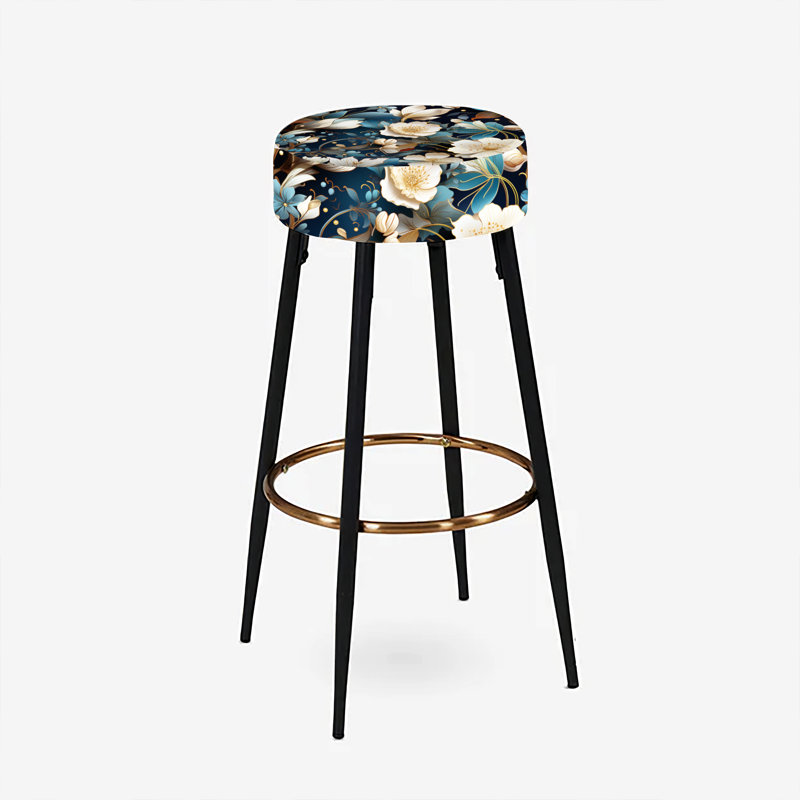 Ensemble de 2 tabourets de bar Jewel Tones