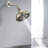 6-Setting 4.72" Shower Head In Brushed Nickel - High , Clog-, 1.8 Gpm, Quick Install Feature 6 Adjustable Settings, Clog Proof, Gpm-126726139