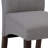 Cosmopolitan / Eastwood 7-Piece Contemporary Dining Set with Solid Hardwood Table and 6 Upholstered Chairs-783564124