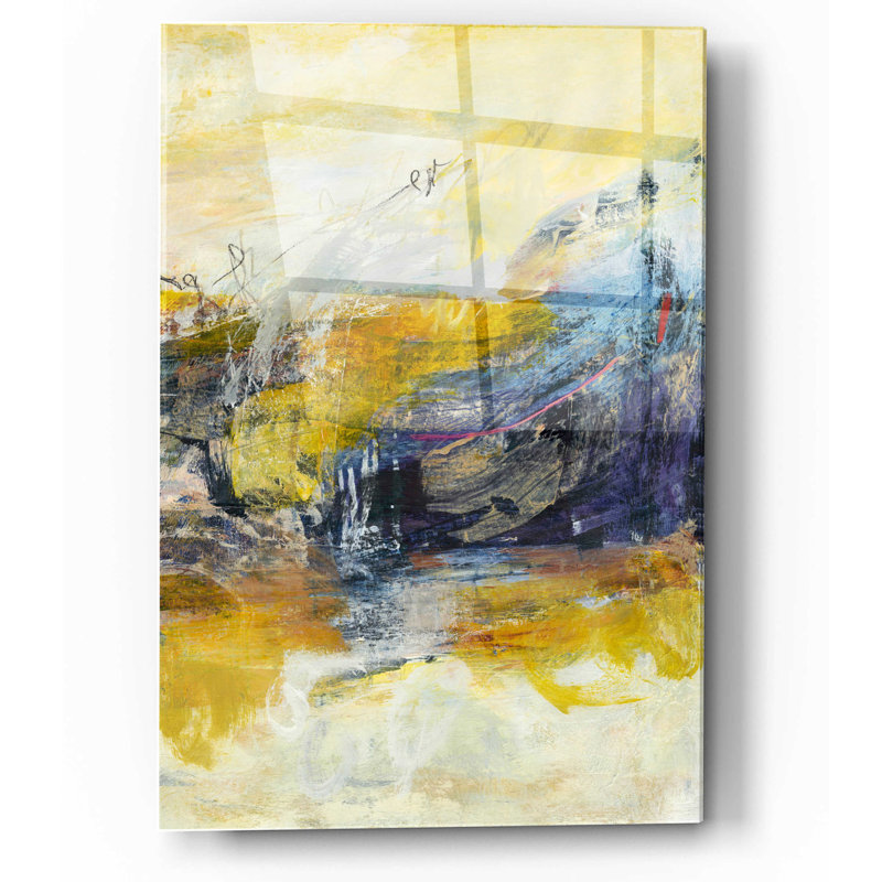 "Textured Triptych III" par Jodi Fuchs, H 16 po x l 12 po x P 0,13 po