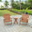 Amalfi Folding HDPE Outdoor Adirondack Chair-1790042051
