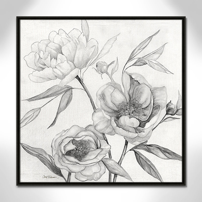 Collection Linen Peony, Espresso, H 31,5 po x l 31,5 po x P 2 po