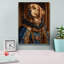 «Portrait Labrador Duke» par Momart, art mural sur toile, 12 po x 16 po