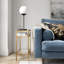 Glass Top End Table-448119492