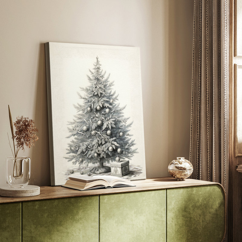 Art de Noël des Fêtes de Noël CDLxxxix - galerie sur mesure, H 12 po x l 8 po