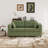 Modern Chenille Sectional Sofa with USB Charging and Smart Storage-906041177