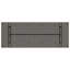 Table de patio avec plateau en verre gris 94,5 po x 35,4 po x 29,5 po-934886004