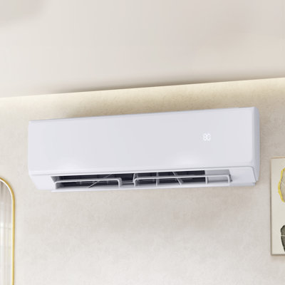 18000 BTU Dual Zone Ductless Mini Split Air Conditioner and Heat Pump System with WiFi