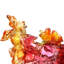 LIULI Crystal, Birds Flower Vase | Happiness in Pairs