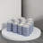 JOYBOS disposable toilet brush replacement heads, toilet cleaning supplies, 60replacement heads