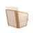 Wood Textilene Club Chair