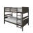 Lorain Twin Over Twin Solid Wood Standard Bunk Bed-223613668
