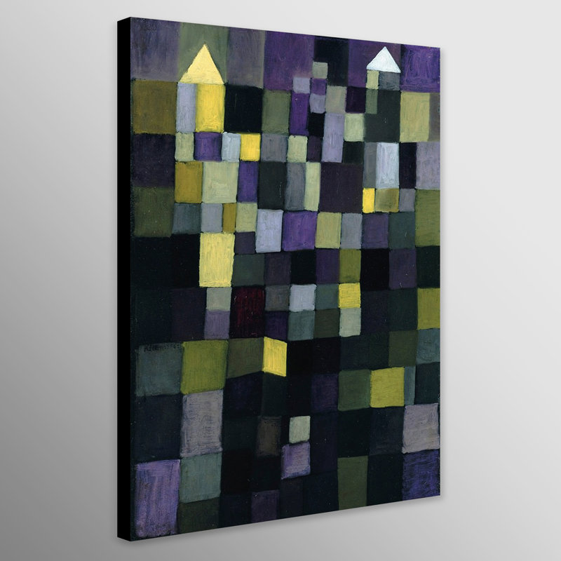 Architecture by Paul Klee - Wrapped Canvas Art Prints, 61 cm H x 41 cm W