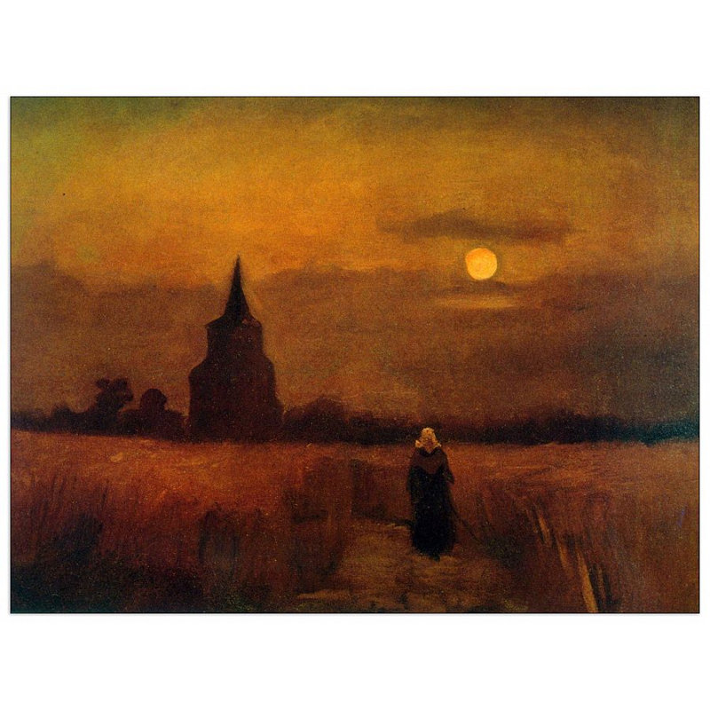 Vincent Van Gogh - Wrapped Canvas Painting, 90cm H x 120cm W x 1.8cm D
