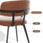 47cm H Upholstered Metal Armchair-734504568