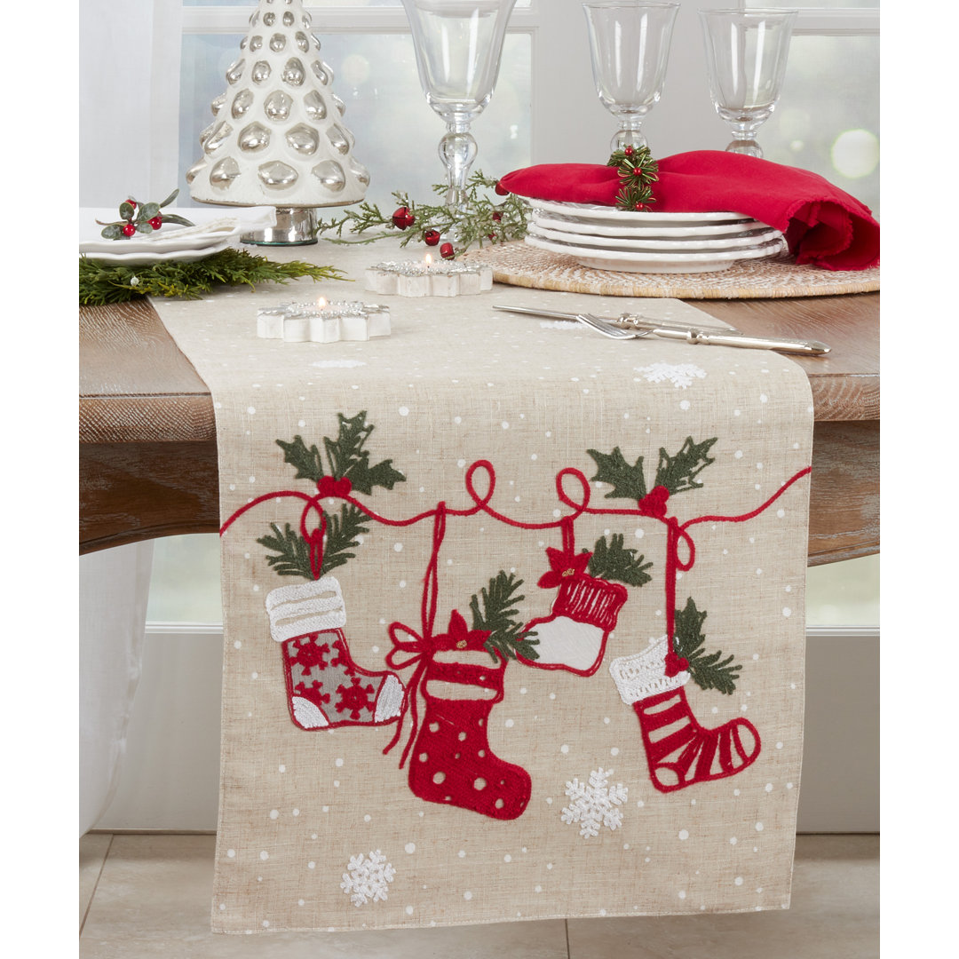Eider Christmas Table Runner Saro