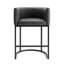 Tabouret de bar rembourré en similicuir-2002974783