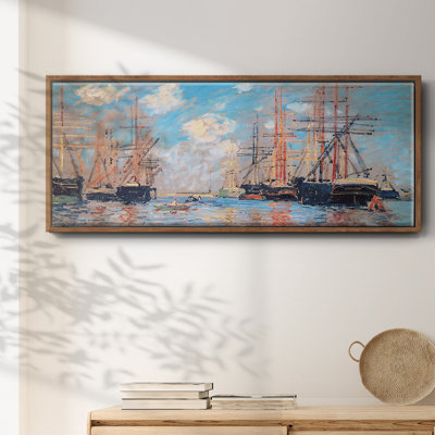 La mer, port à Amsterdam, 1874