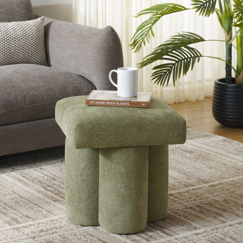 Canberra Farq Square Top Ottoman