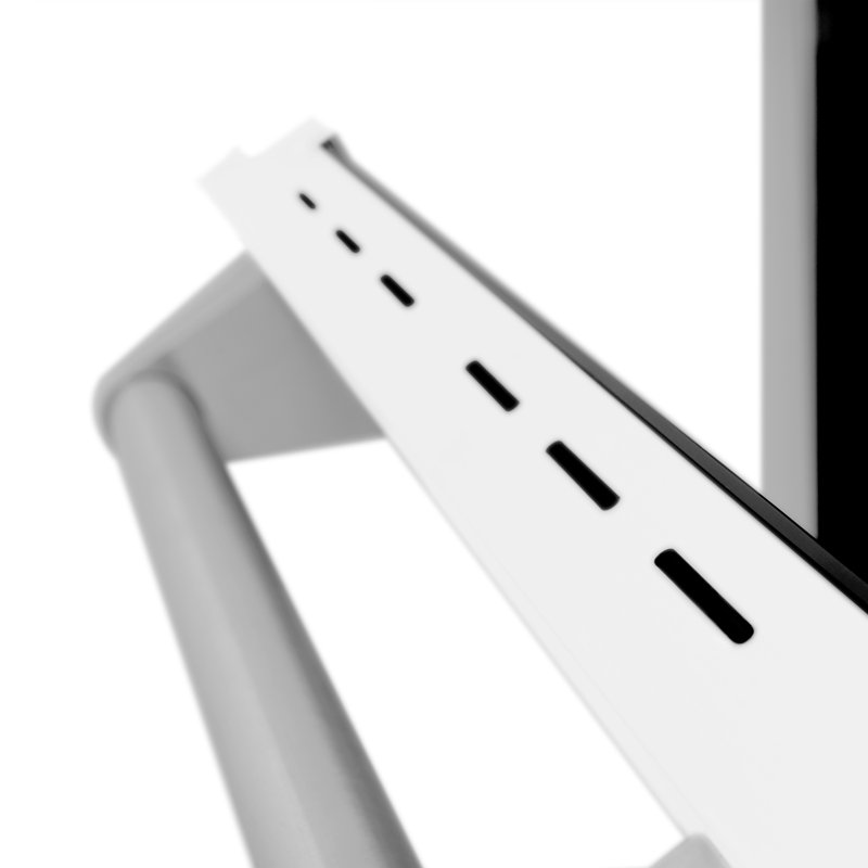 ZLINE 36" Legacy Dual Fuel Range, White Matte Satin Stainless Steel