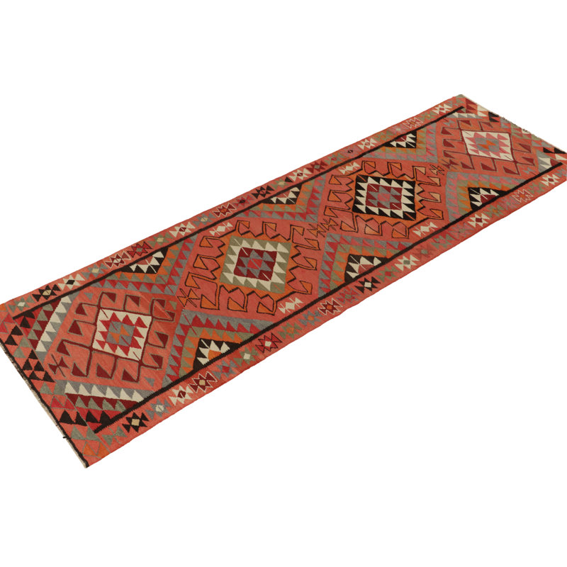 One-of-a-Kind 3'5" X 10'10" Hand Knotted Area Rug