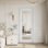Intérieur 1 porte en verre trempé transparent Morden
