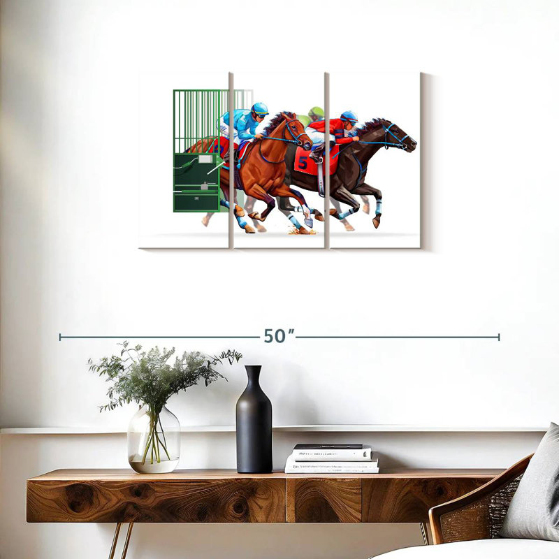 Sireci Derby, 20" H x 33" W
