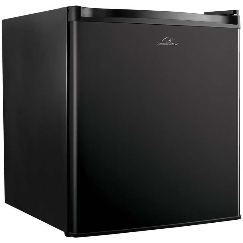 Commercial Cool 1.6 Cu. Ft. Black Compact Mini Refrigerator with Freezer