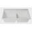 33.86'' L Double Bowl Granite Kitchen Sink-95312611