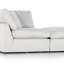 Stevie 165" Wide Right Hand Facing Anders Ivory Sofa & Chaise with Ottoman-1515302684