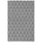 Schoenchen Traditional Flat Weave Charcoal Gray Lattice Indoor Area Rug - 5' x 7' 8"-496762211