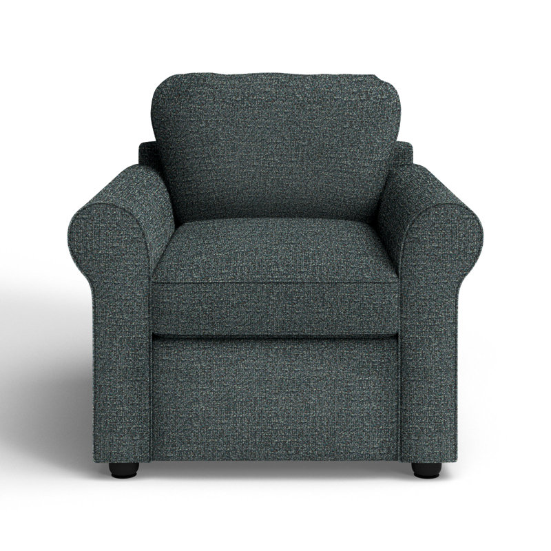 Warrington Upholstered Armchair, Vault Aegean