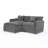 L Shaped Couch (Gray)