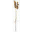2 Piece Bakuli Pine Stick   Set of 6   23.5"   Gold