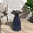 Outdoor Metal End Table -Large-643052171