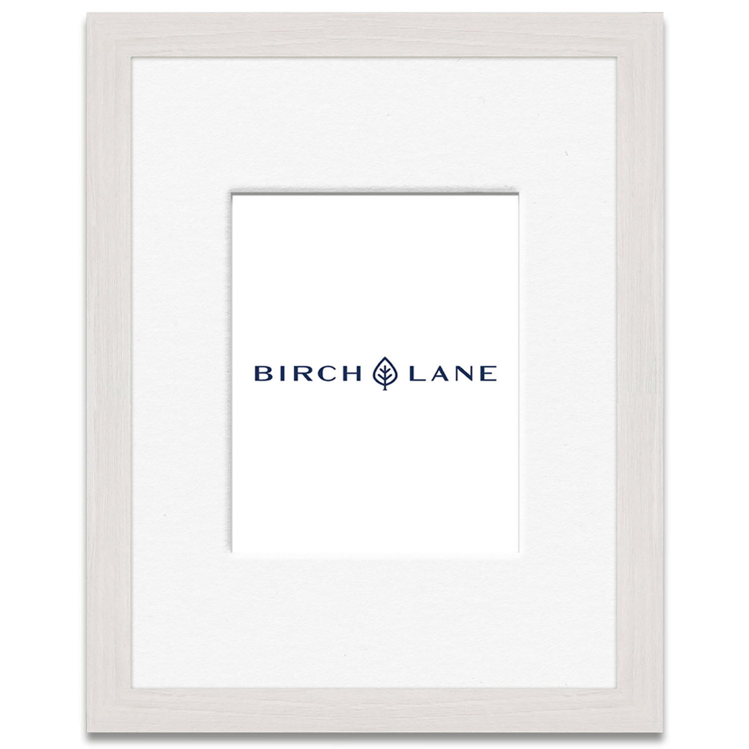 Arkhurst Wood Picture Frame with Mat, White, 24" x 30", 18" x 24"
