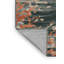 Tapis gris aquarelle lavable à la machine-1325786678