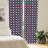 Abstract Semi-Sheer Rod Pocket Sliding Panel-45233256