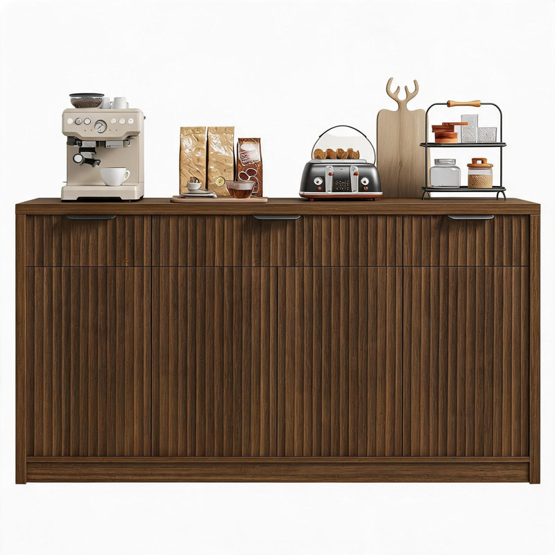 Buffet Modern Modern, Brun