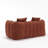  Compression Bean Bag Sofa Large Bean Bag Chair Tufted Loveseat-579558653