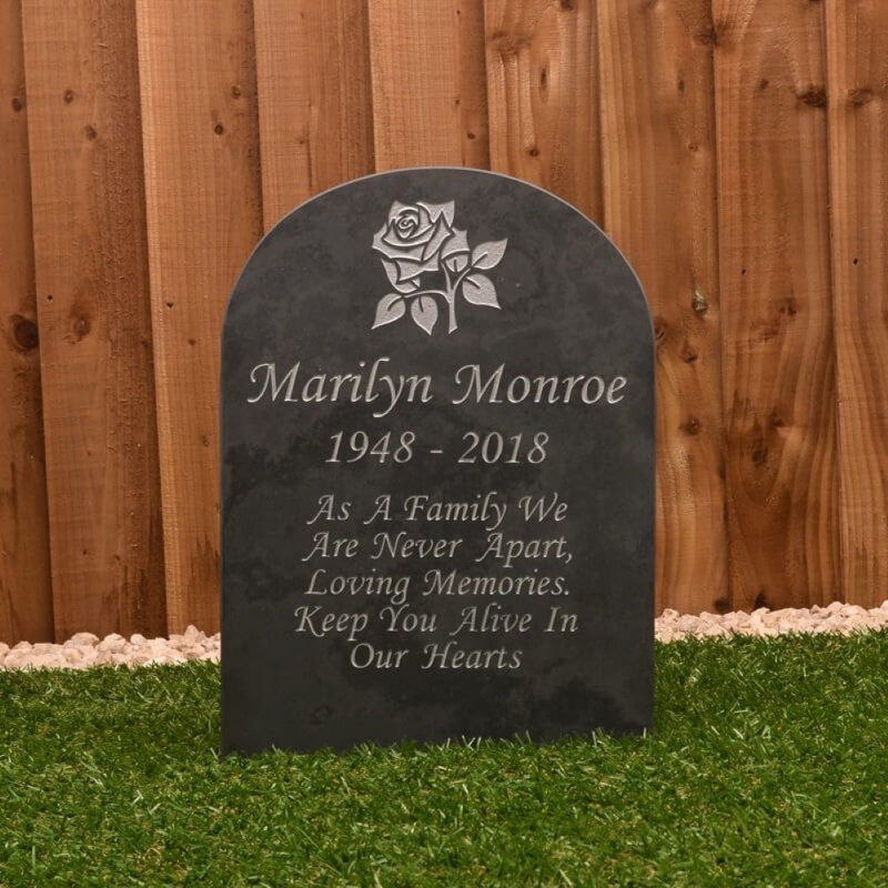 Berube Stone No Theme Memorial Plaque/Stone, Yes