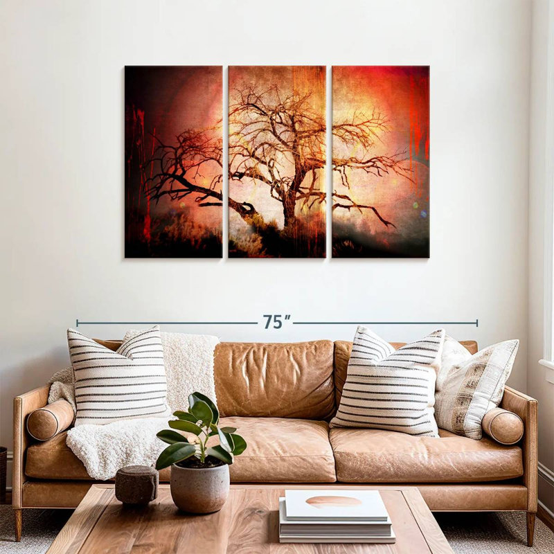 Arbre à coton Harnek IV, H 36 po x l 57 po