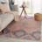 Asuncin Oriental Pink/Blue Area Rug (3'9"X6')-380916617