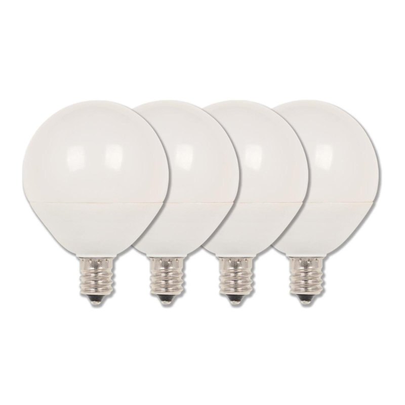 7 W G16.5 E12/Candelabra 2700 K LED Smart Bulb