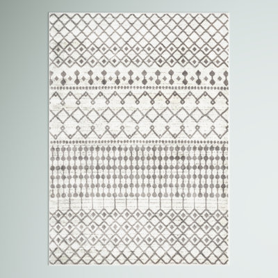 Tapis gris / ivoire Larissa