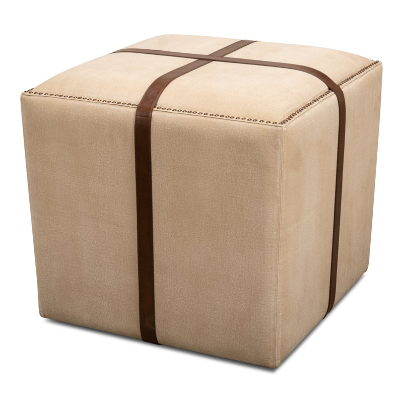Strap Square Ottoman